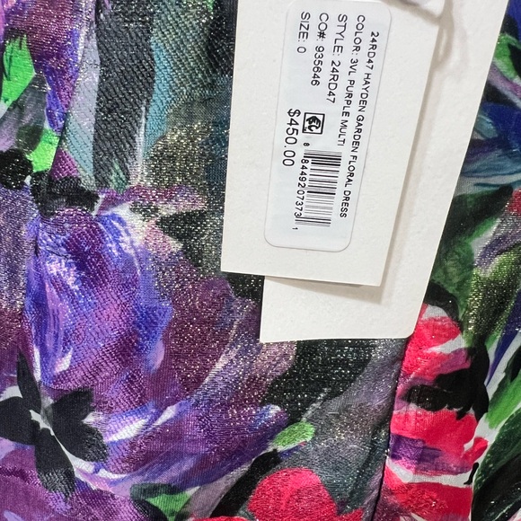 Milly Multicolor Floral Maxi Dress - Picture 4 of 6